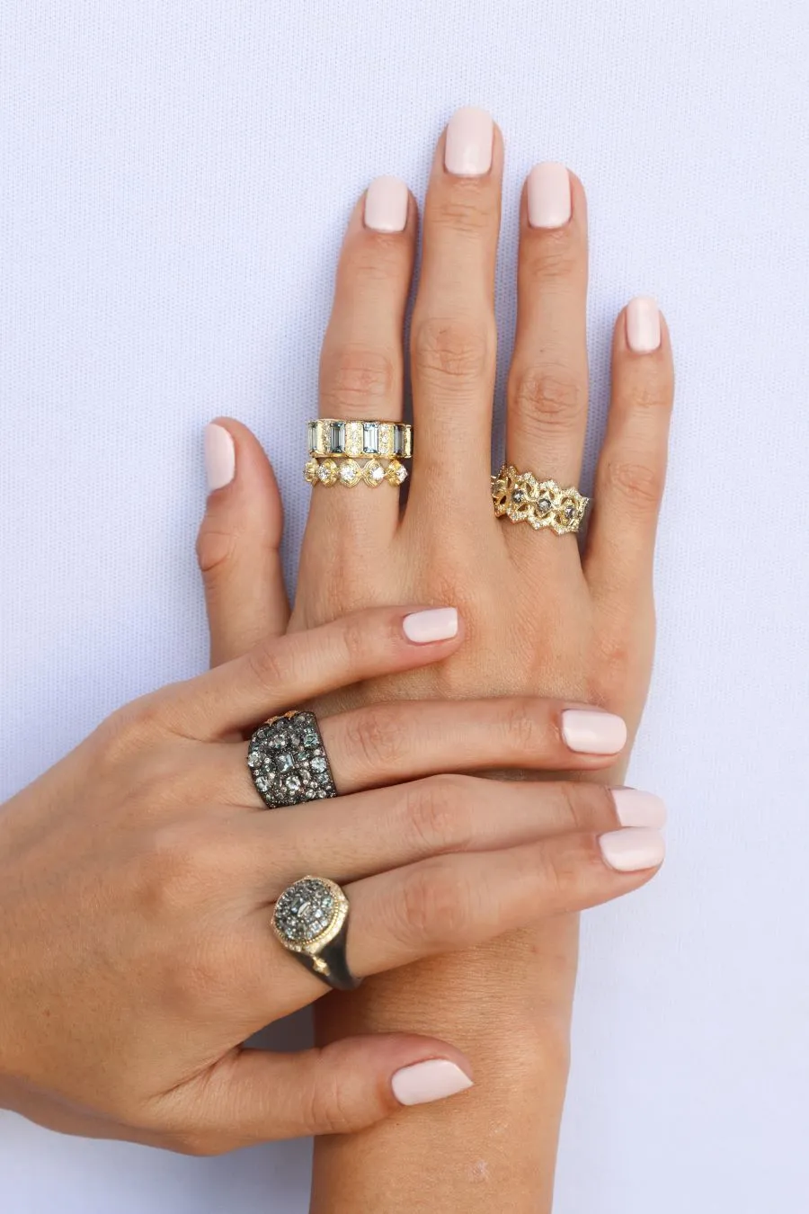 PAVE SIGNET RING