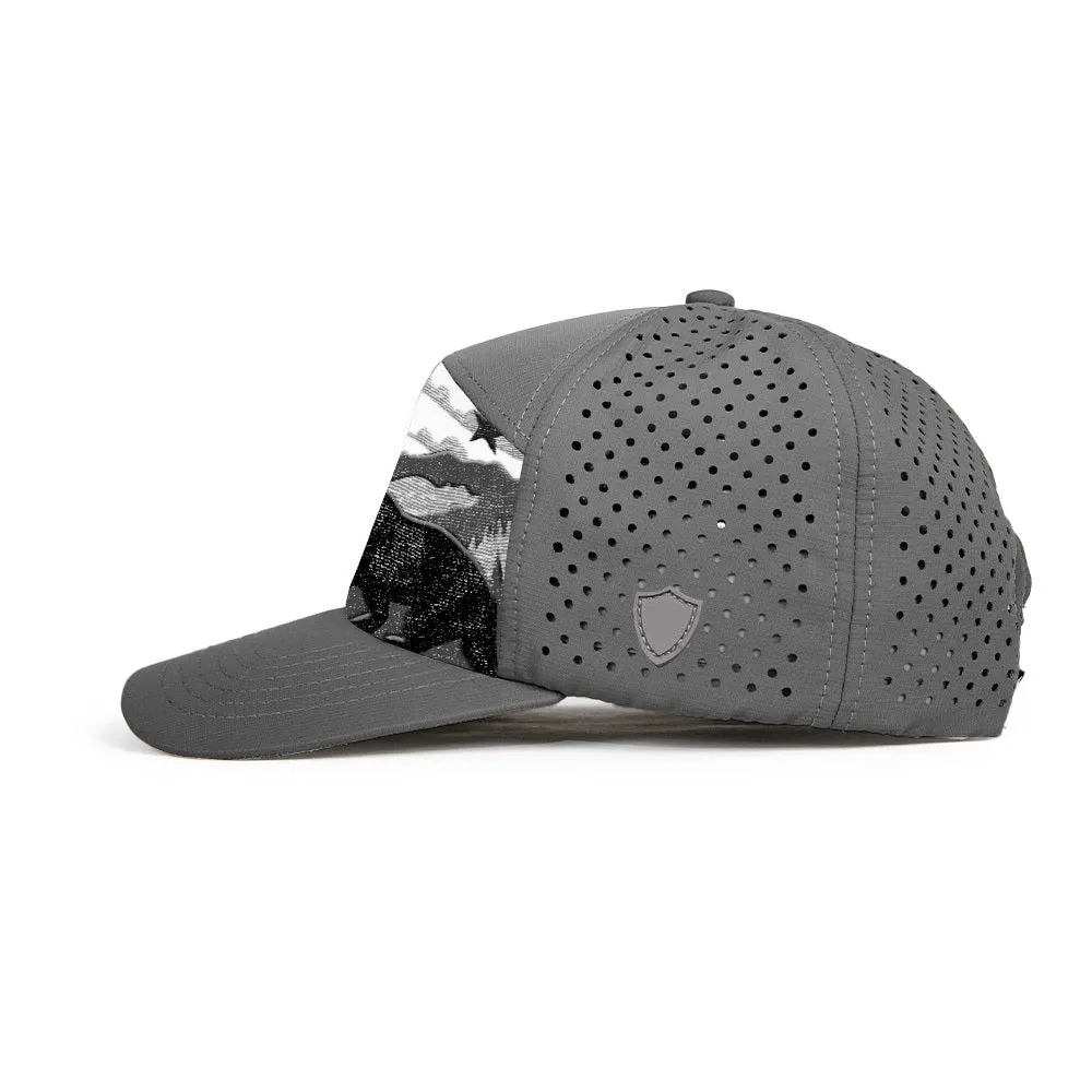 Performance Snapback | Golden State Stealth | Dark Grey