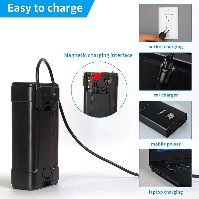 portable outdoor shower, battery driven shower pump, LED lighting, portable shower pump, draws water from a bucket into a stable and gentle shower flow,used for beaches,camping,gardens,hiking,