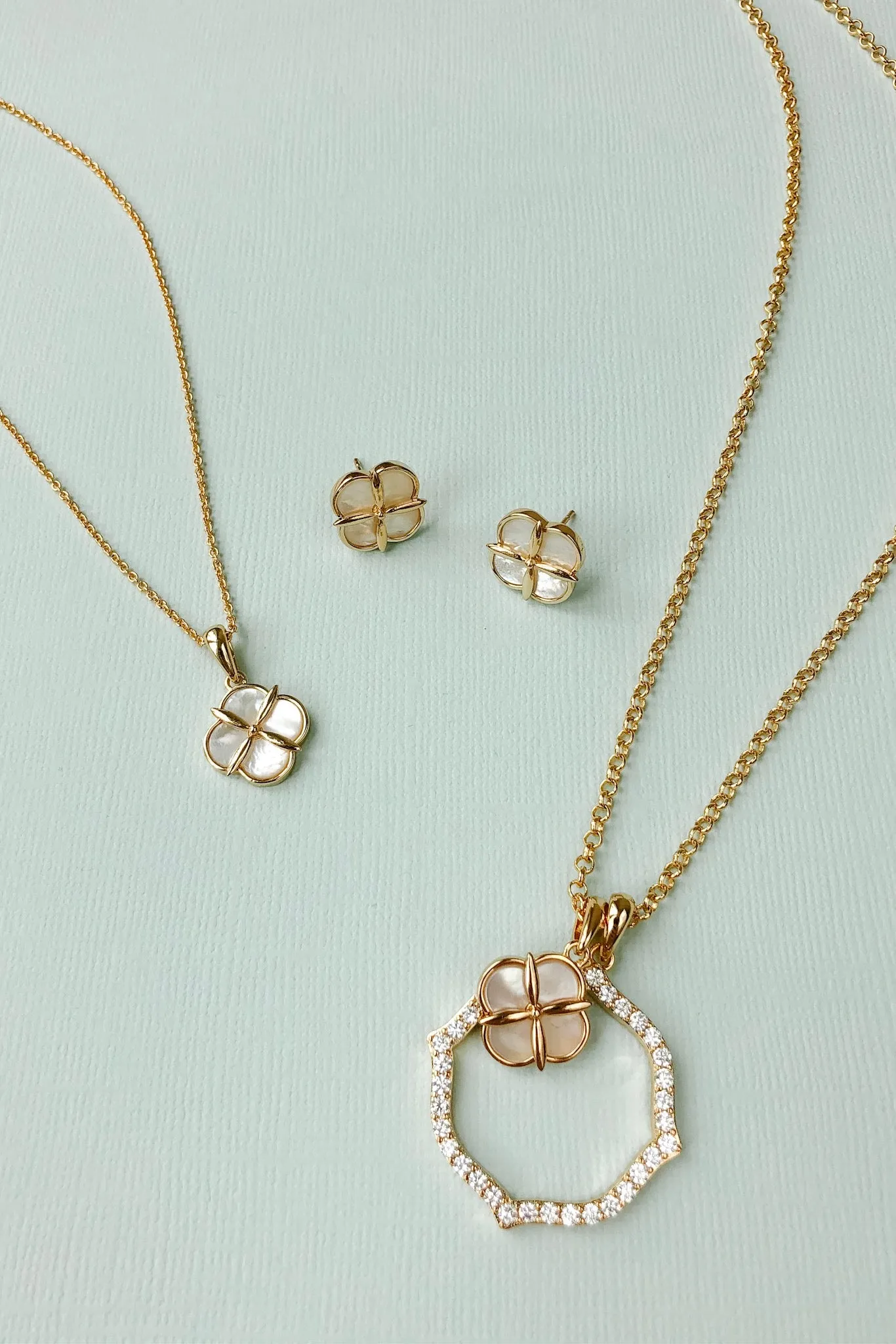 Quatrefoil Petite Necklace