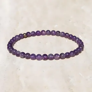 "Healing" Amethyst Delicate Bracelet