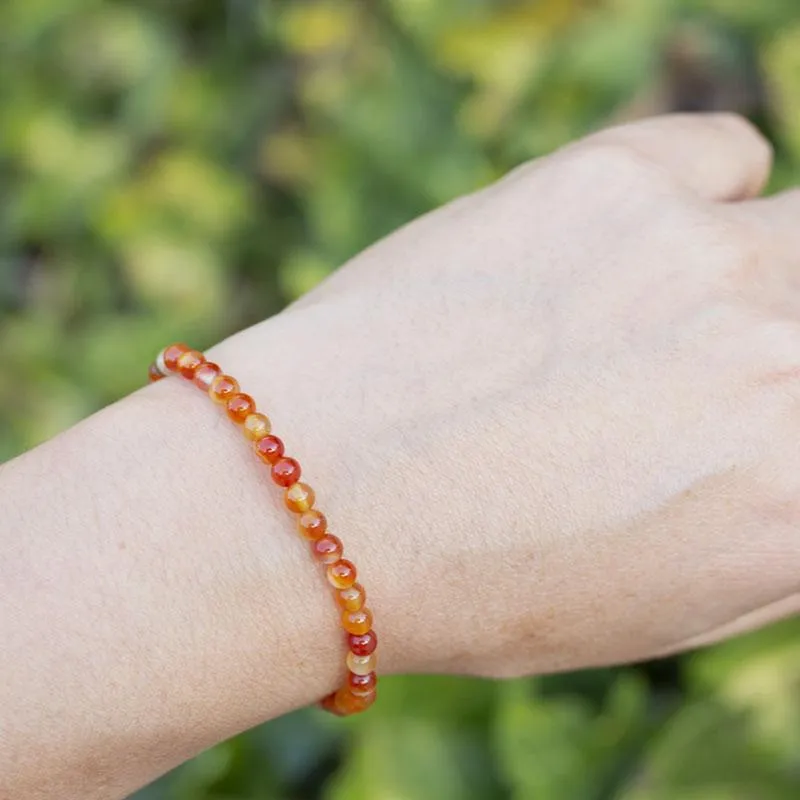"Vitality" Carnelian Delicate Bracelet