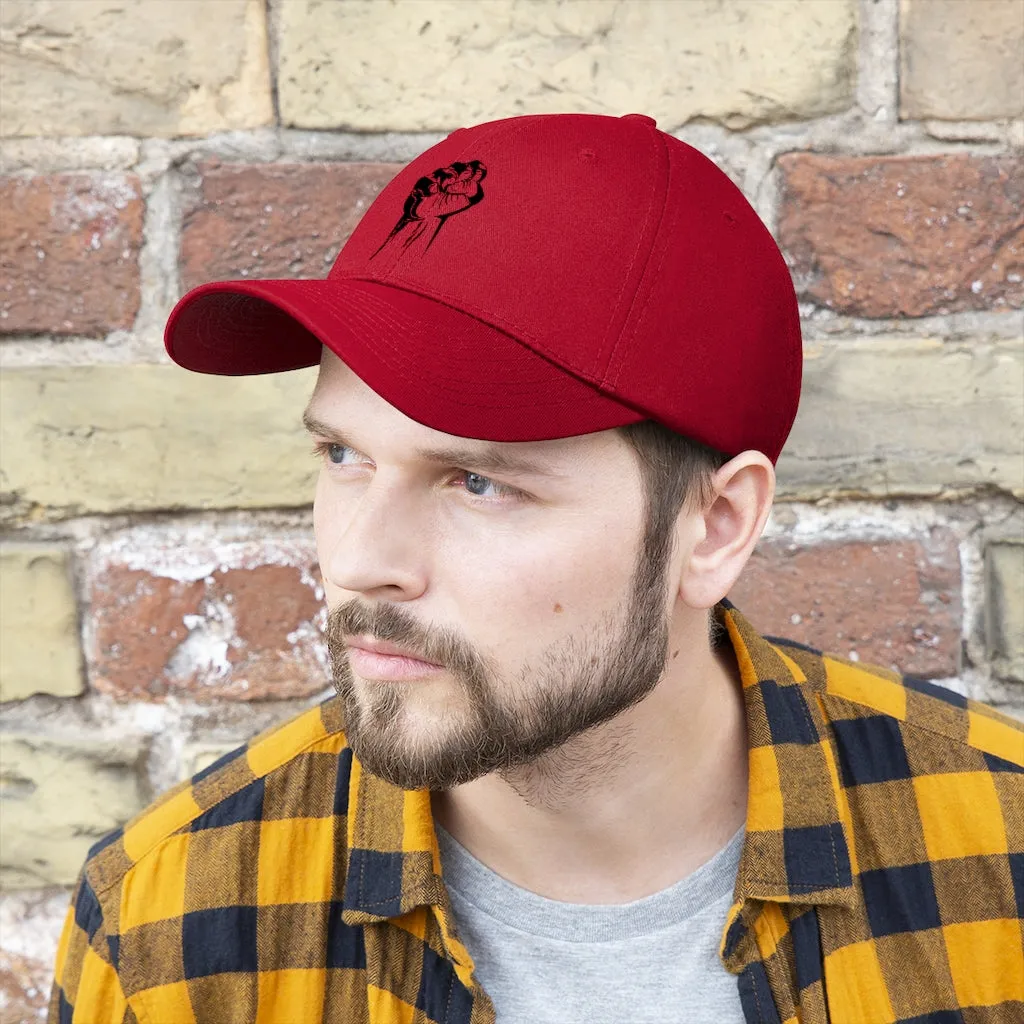 RAISED FIST - Unisex Twill Hat