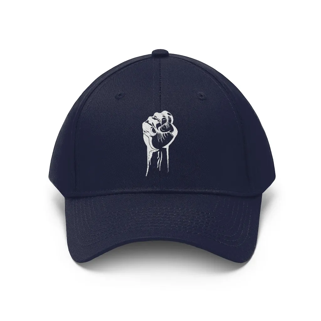 RAISED FIST - Unisex Twill Hat