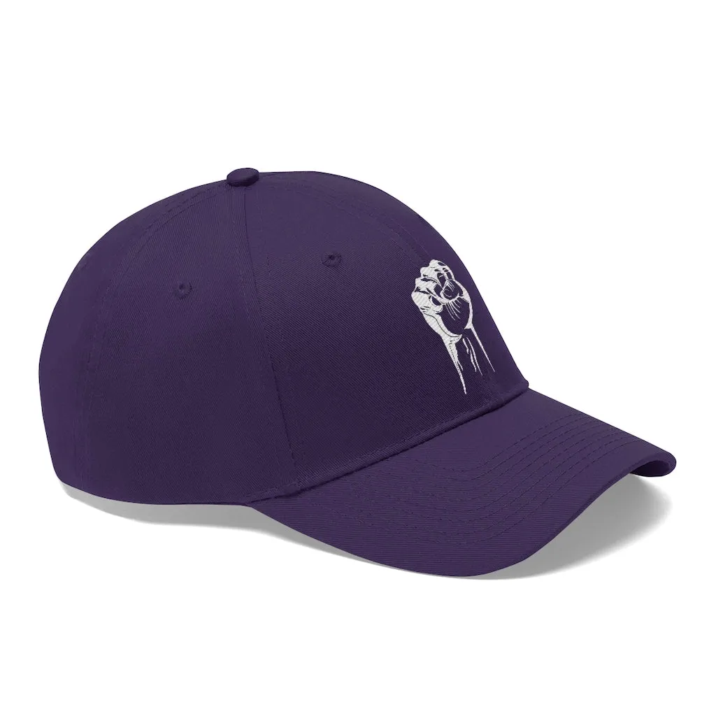 RAISED FIST - Unisex Twill Hat