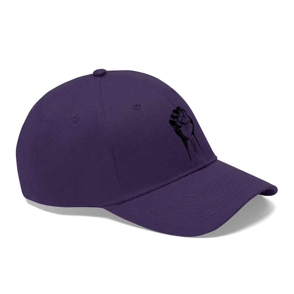 RAISED FIST - Unisex Twill Hat