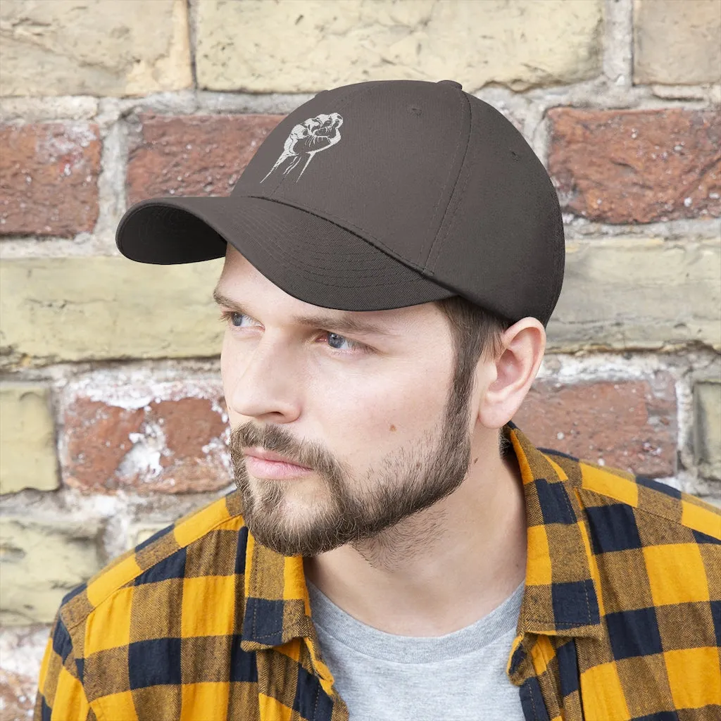 RAISED FIST - Unisex Twill Hat