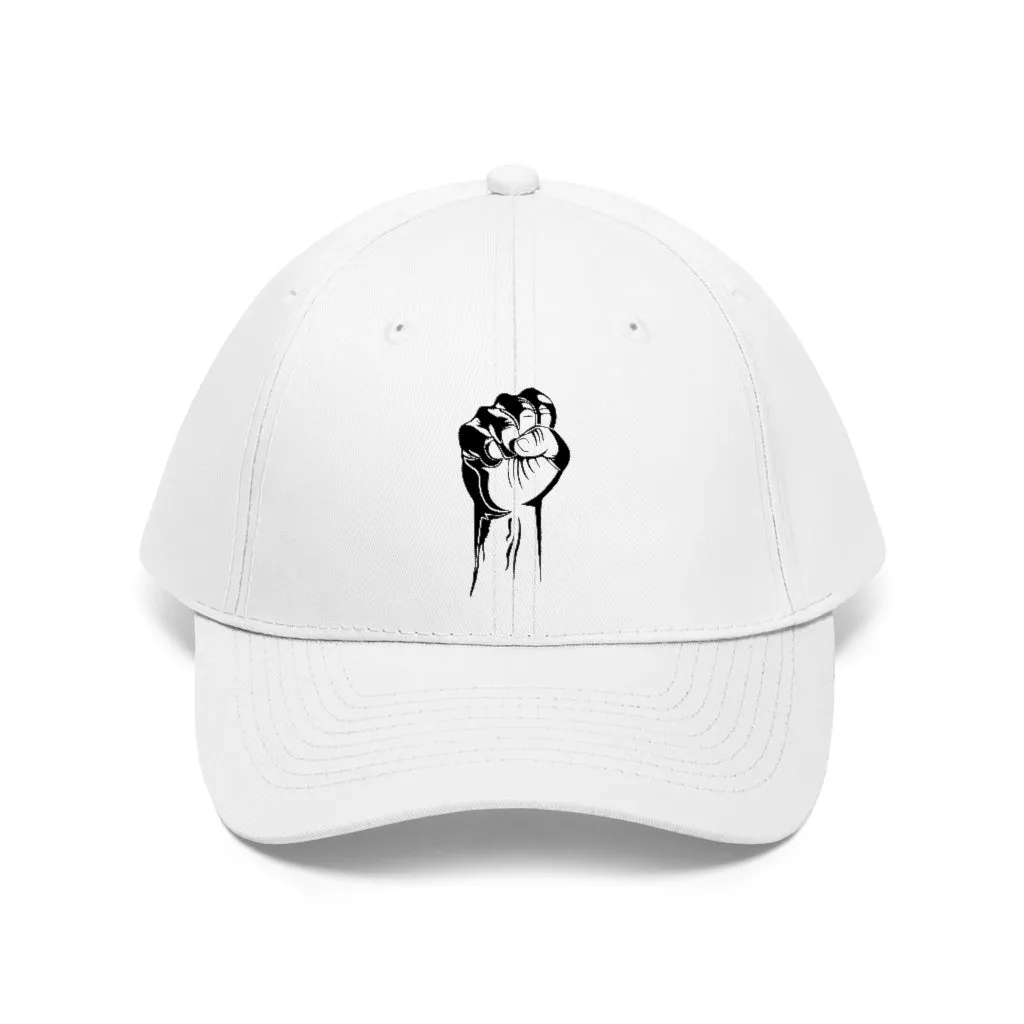 RAISED FIST - Unisex Twill Hat