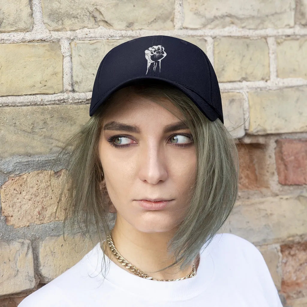 RAISED FIST - Unisex Twill Hat