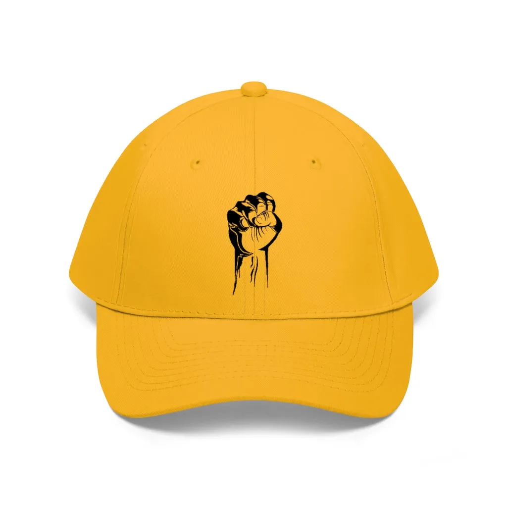 RAISED FIST - Unisex Twill Hat