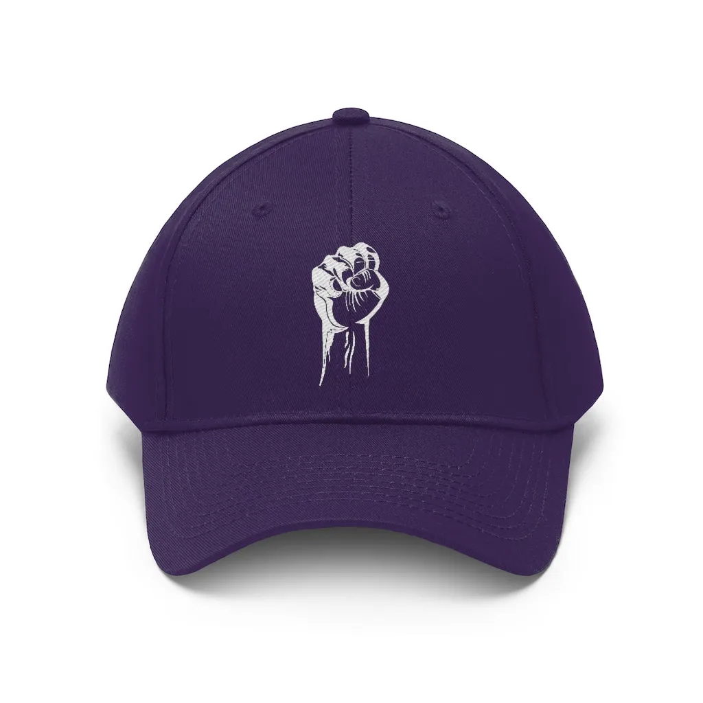 RAISED FIST - Unisex Twill Hat