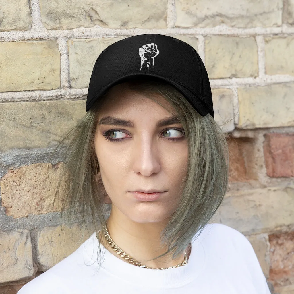 RAISED FIST - Unisex Twill Hat
