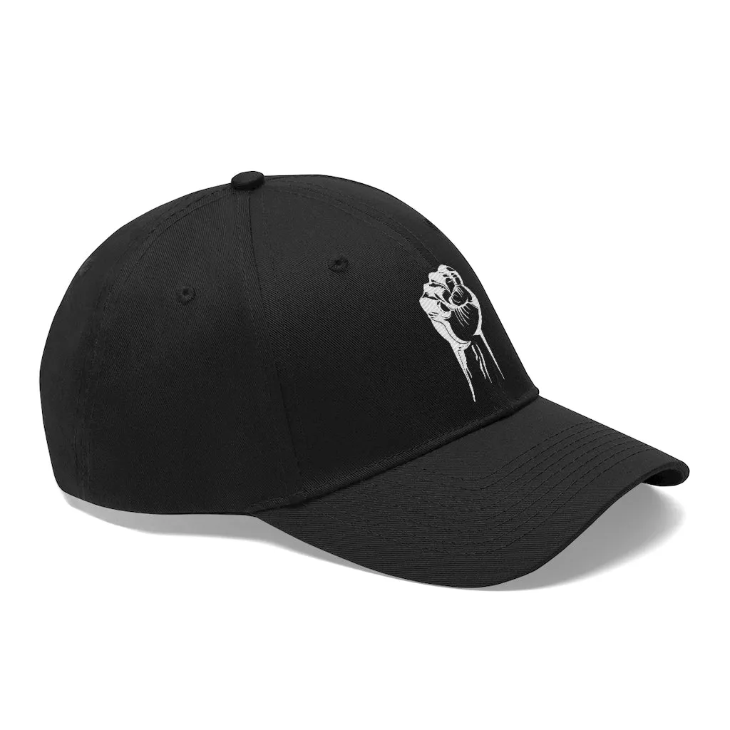 RAISED FIST - Unisex Twill Hat