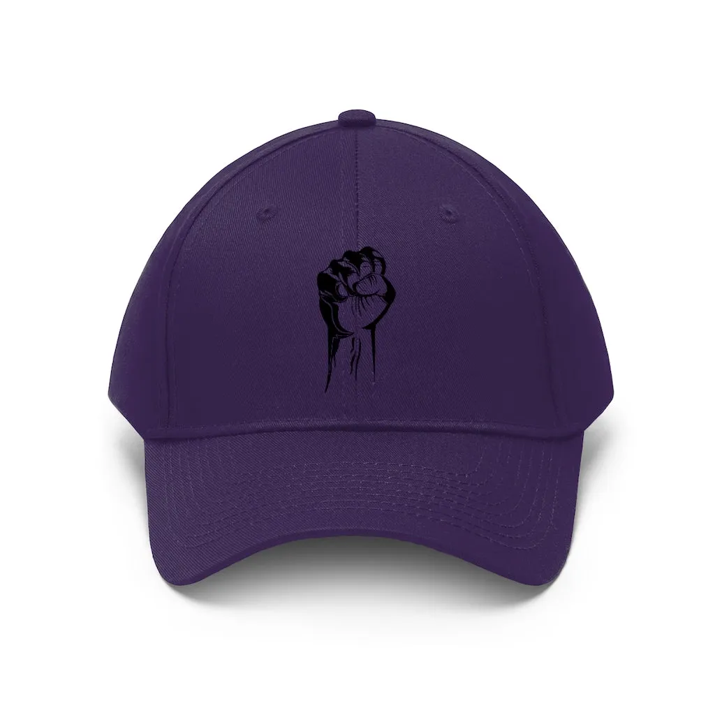 RAISED FIST - Unisex Twill Hat