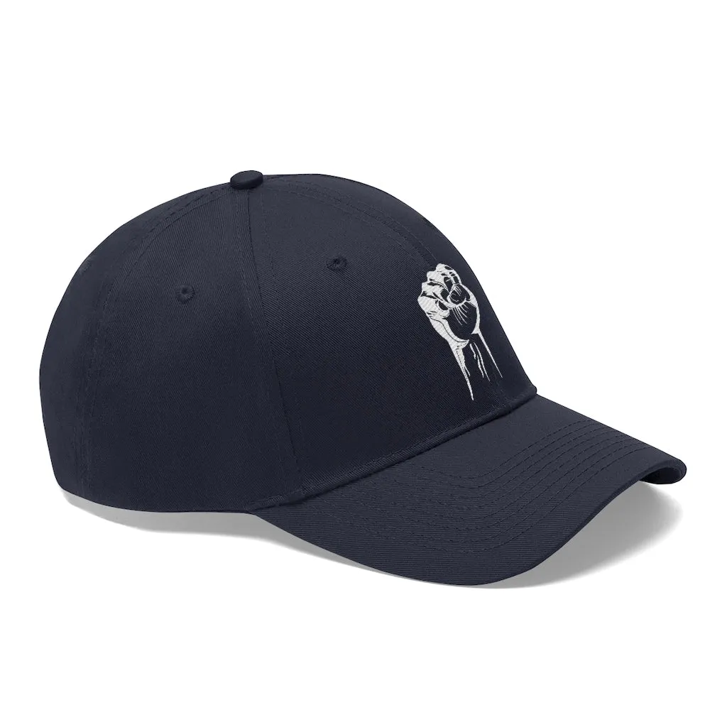 RAISED FIST - Unisex Twill Hat
