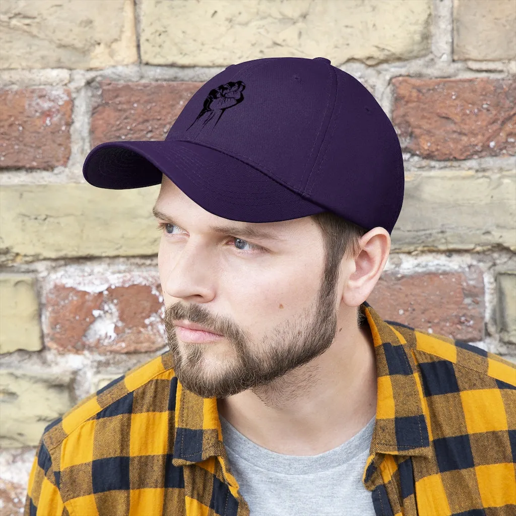 RAISED FIST - Unisex Twill Hat