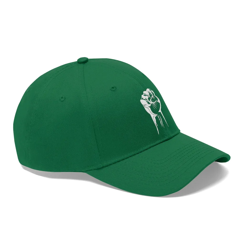 RAISED FIST - Unisex Twill Hat