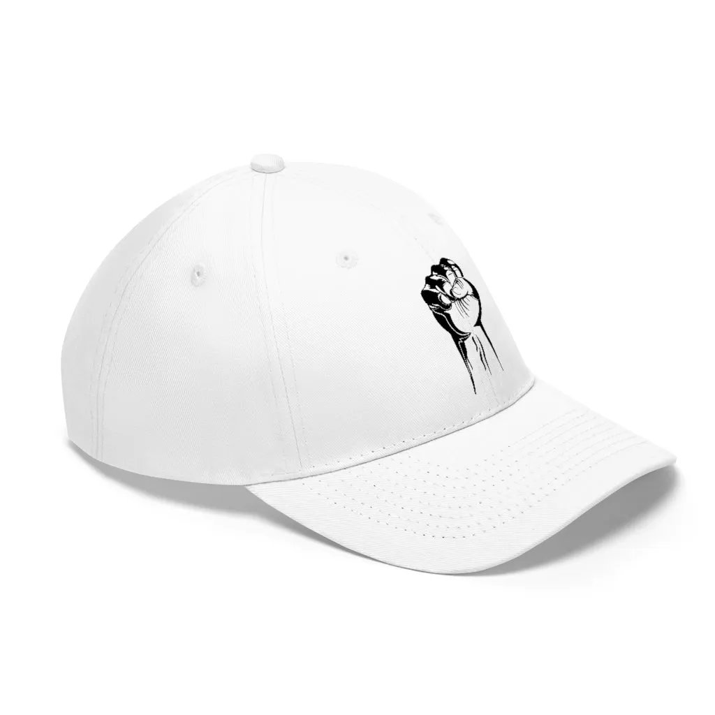 RAISED FIST - Unisex Twill Hat