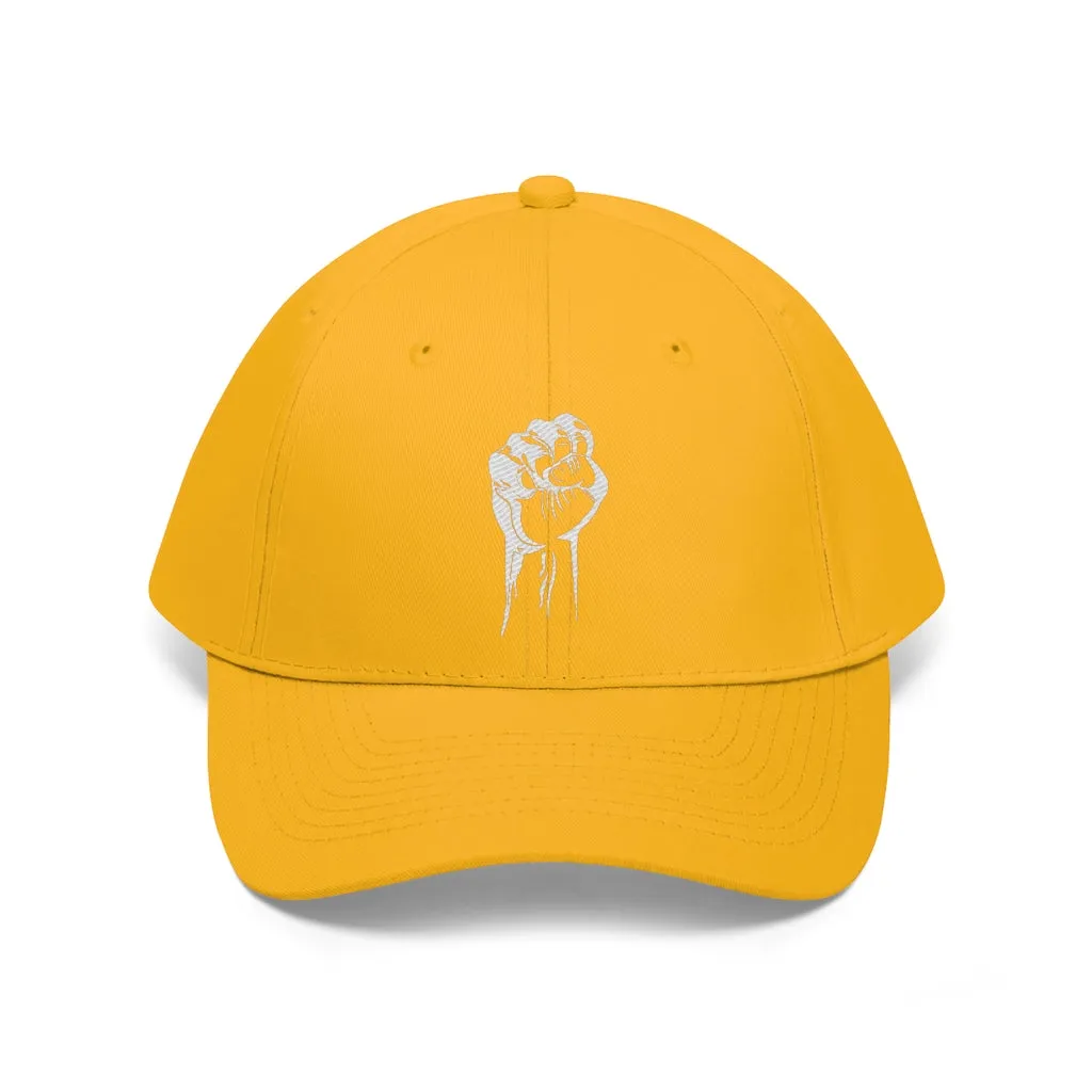 RAISED FIST - Unisex Twill Hat