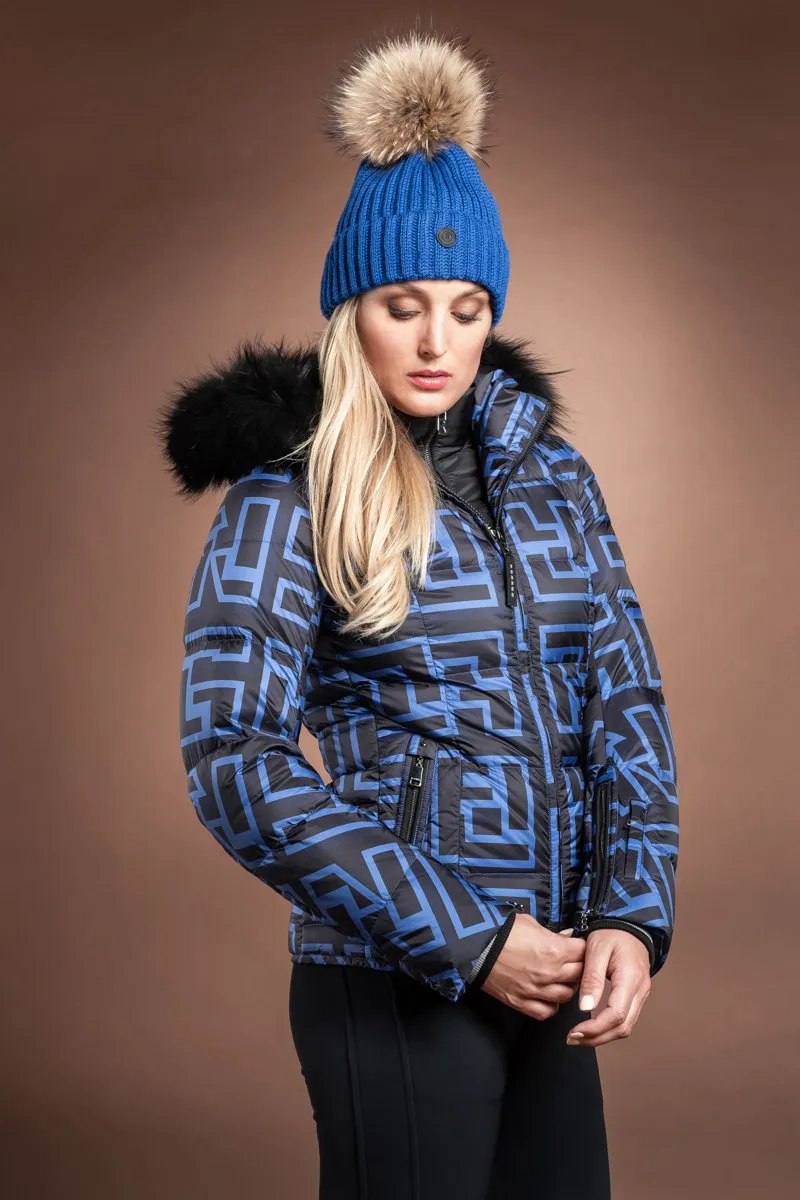 Rania Wool Blend Pom Pom Ski Hat