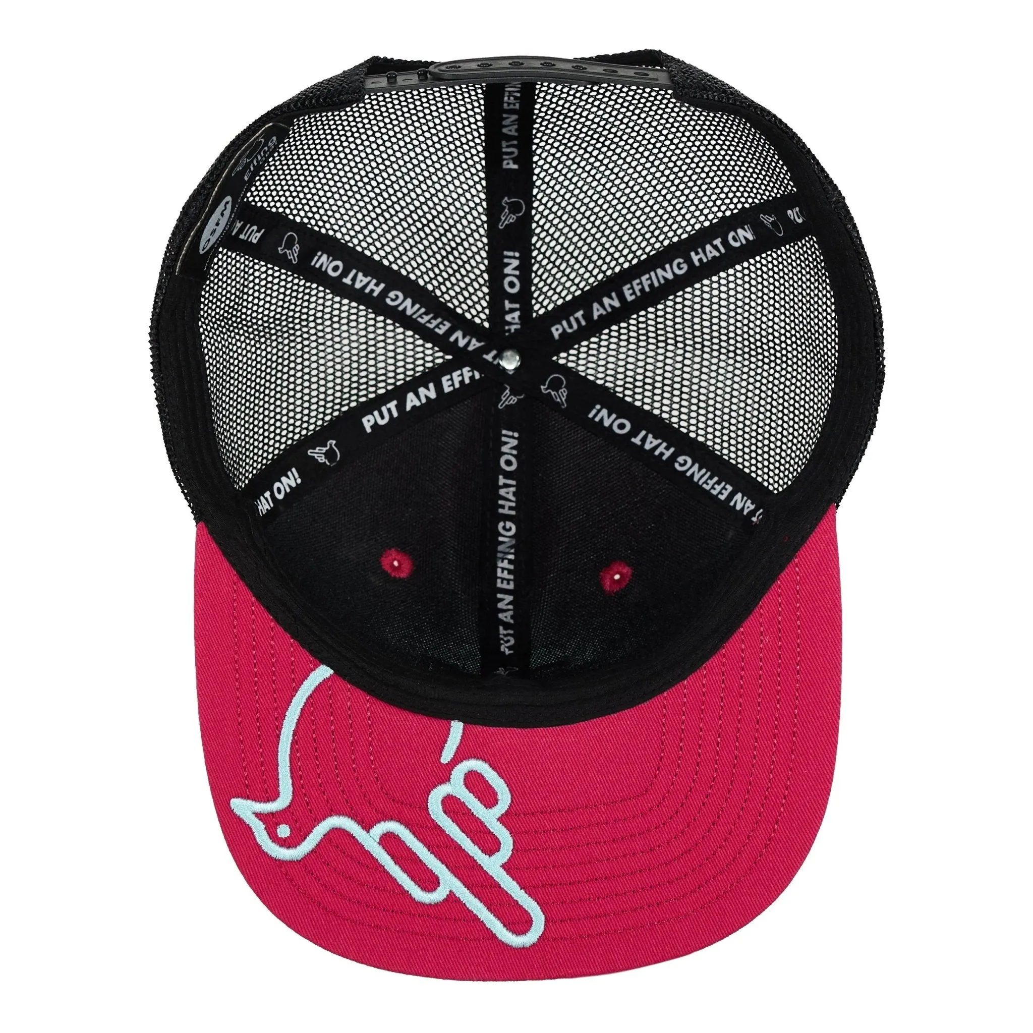 Razzmatazz Flat Bill Trucker