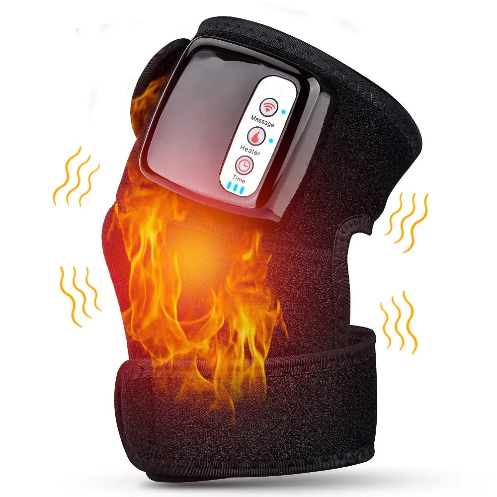 Rechargeable Heated Knee Brace Joint Heat Massager