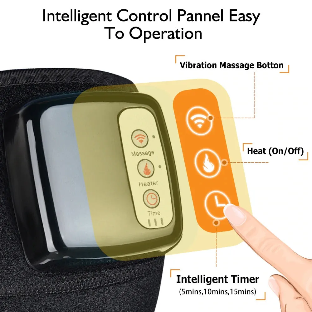 Rechargeable Heated Knee Brace Joint Heat Massager