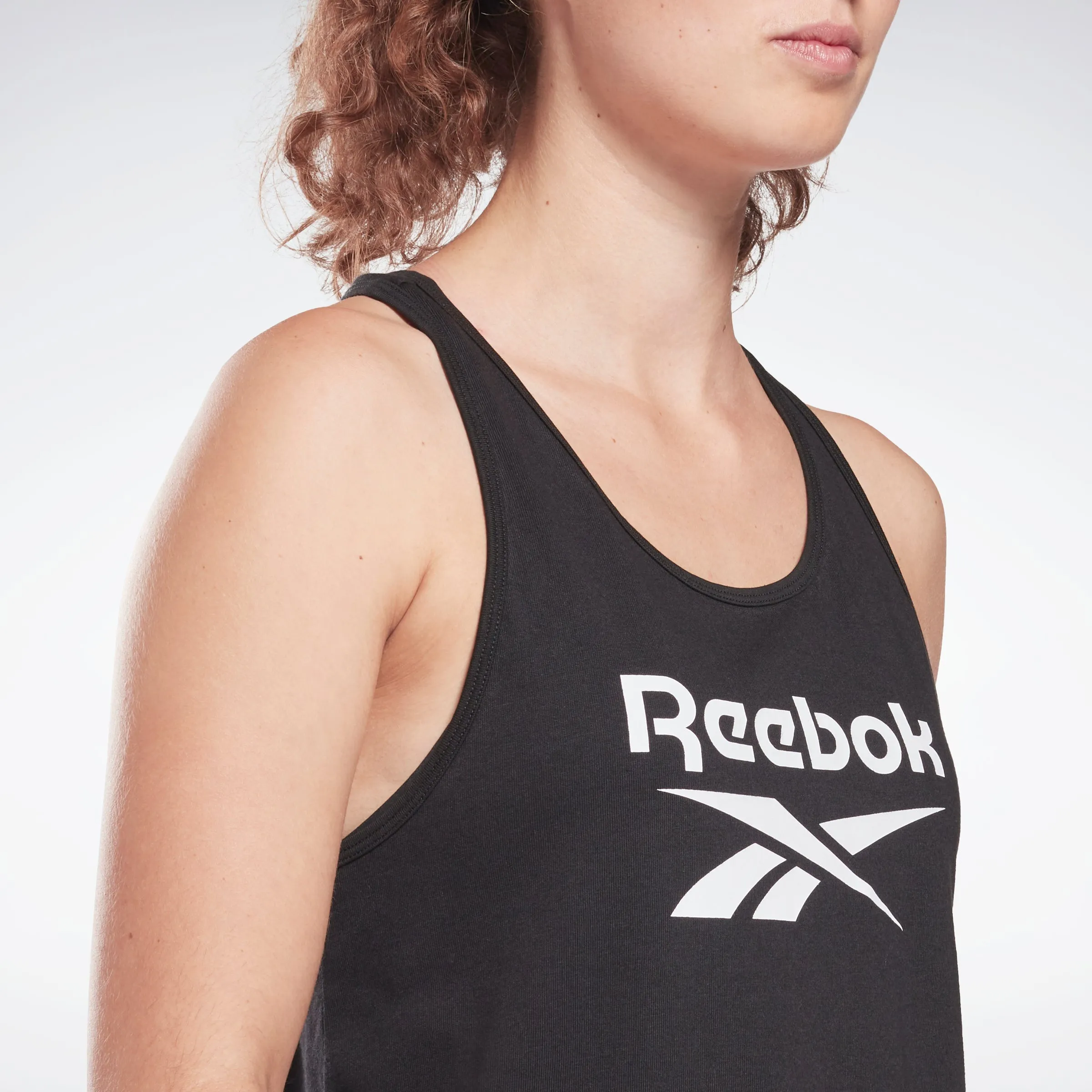 Reebok Apparel Women Reebok Identity Tank Top Black