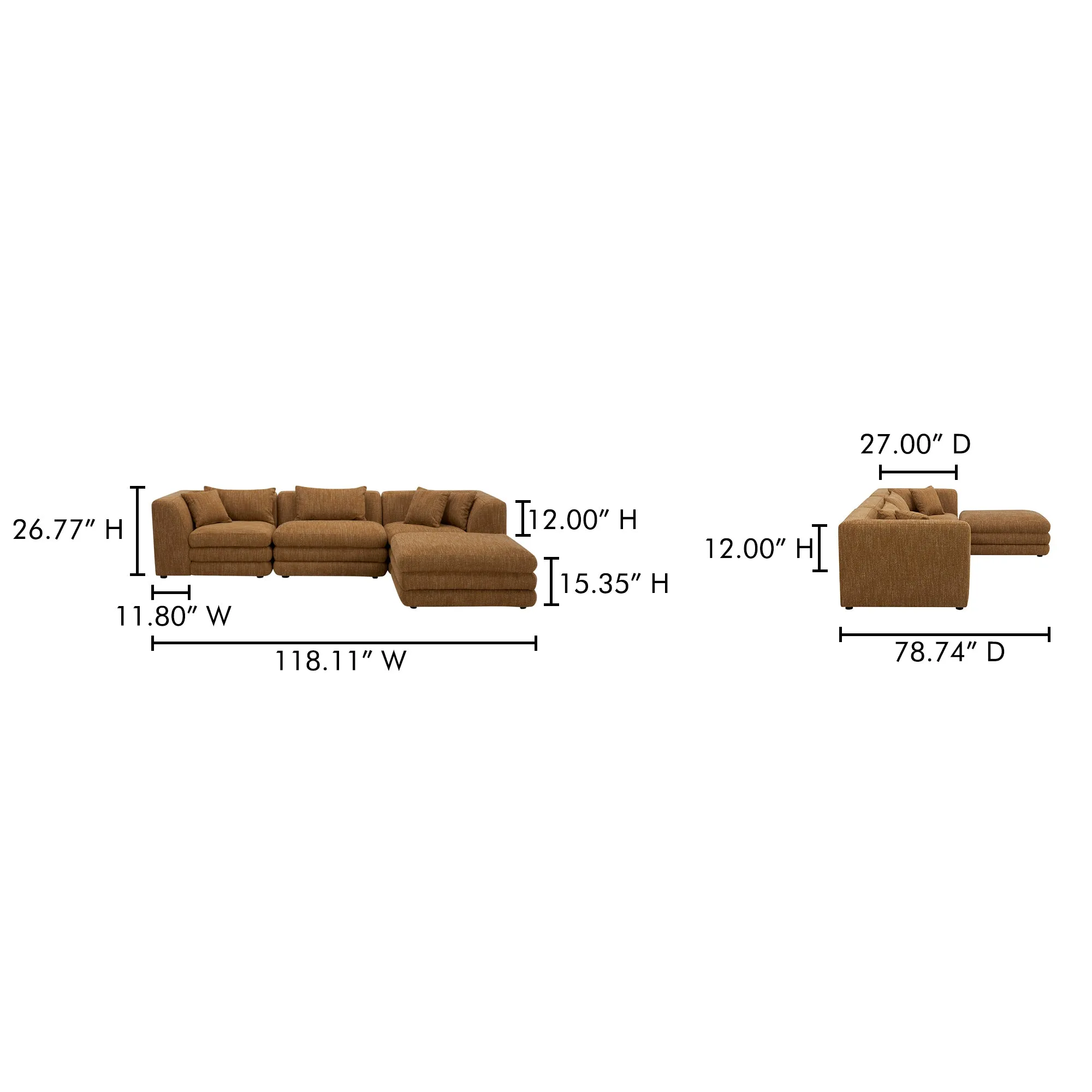 Retro-Wave Modular Lounge Set
