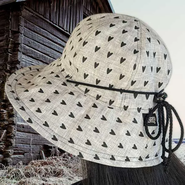 Reversible Wide Brim Sun Hat, sewing pattern and instructions, digital format