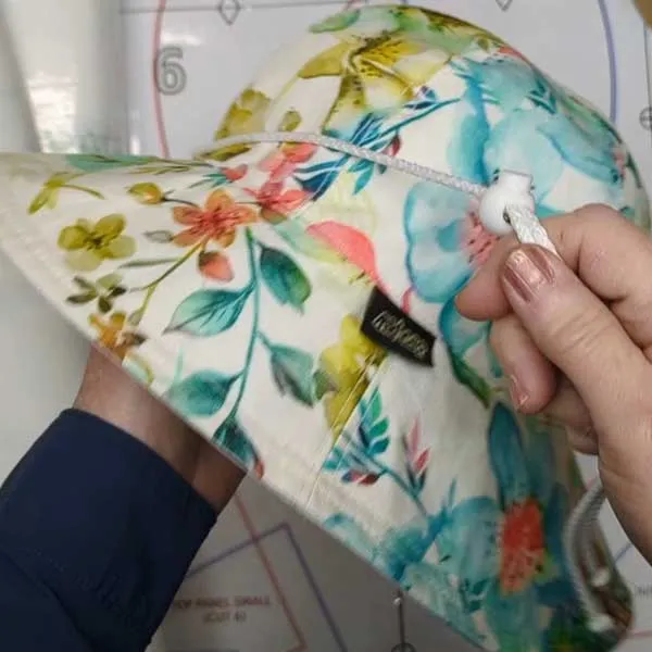 Reversible Wide Brim Sun Hat, sewing pattern and instructions, digital format