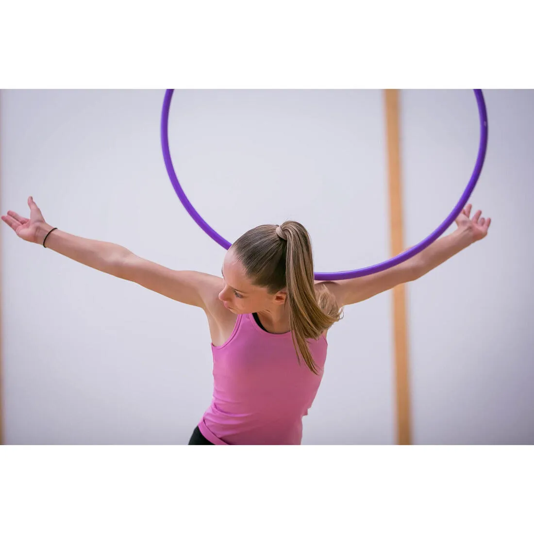 Rhythmic Gymnastics 75 cm Hoop - Pink