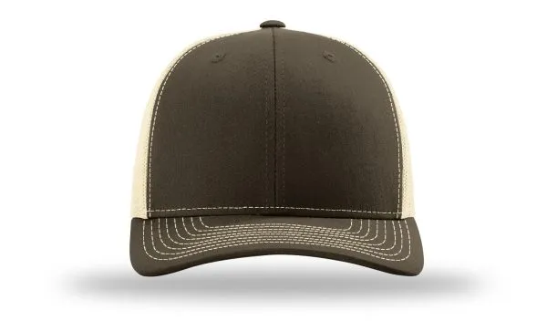 Richardson 112 Split Chocolate Chip/Birch Trucker Hat