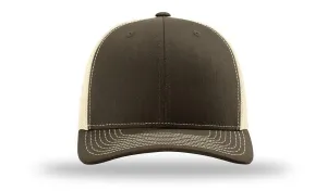 Richardson 112 Split Chocolate Chip/Birch Trucker Hat