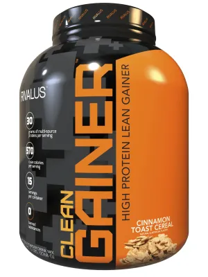 Rivalus Clean Gainer Protein Powder - Cinnamon Toast Cereal