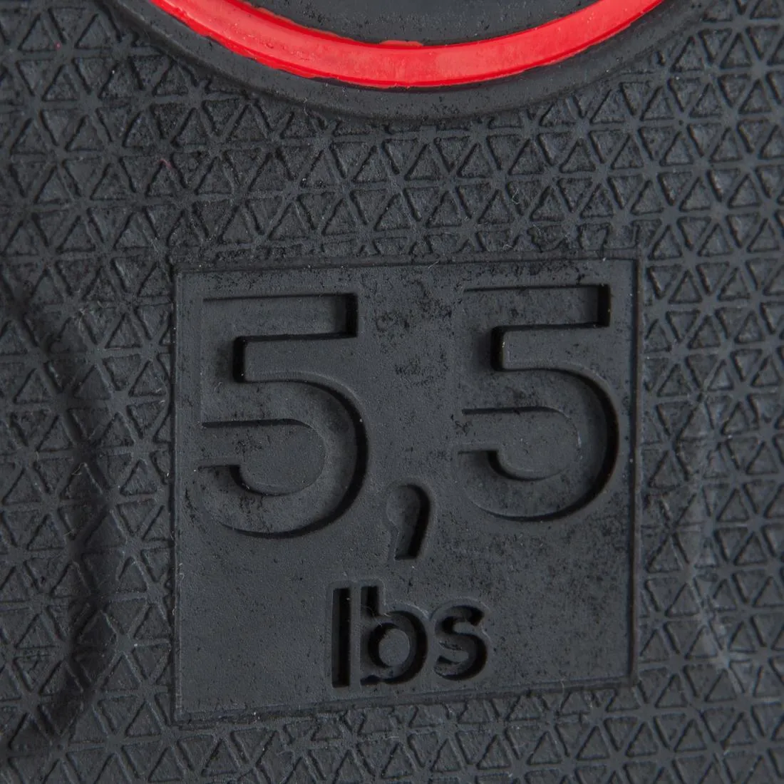 Rubber Weight Training Disc Weight - 2.5 kg 28 mm
