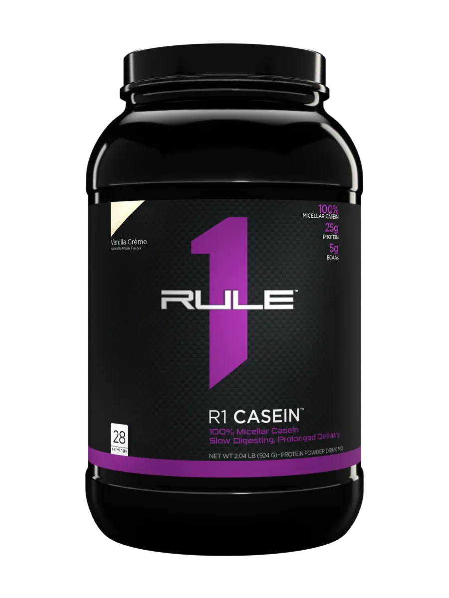 Rule One R1 Casein 100% Micellar Casein Protein - Vanilla Creme
