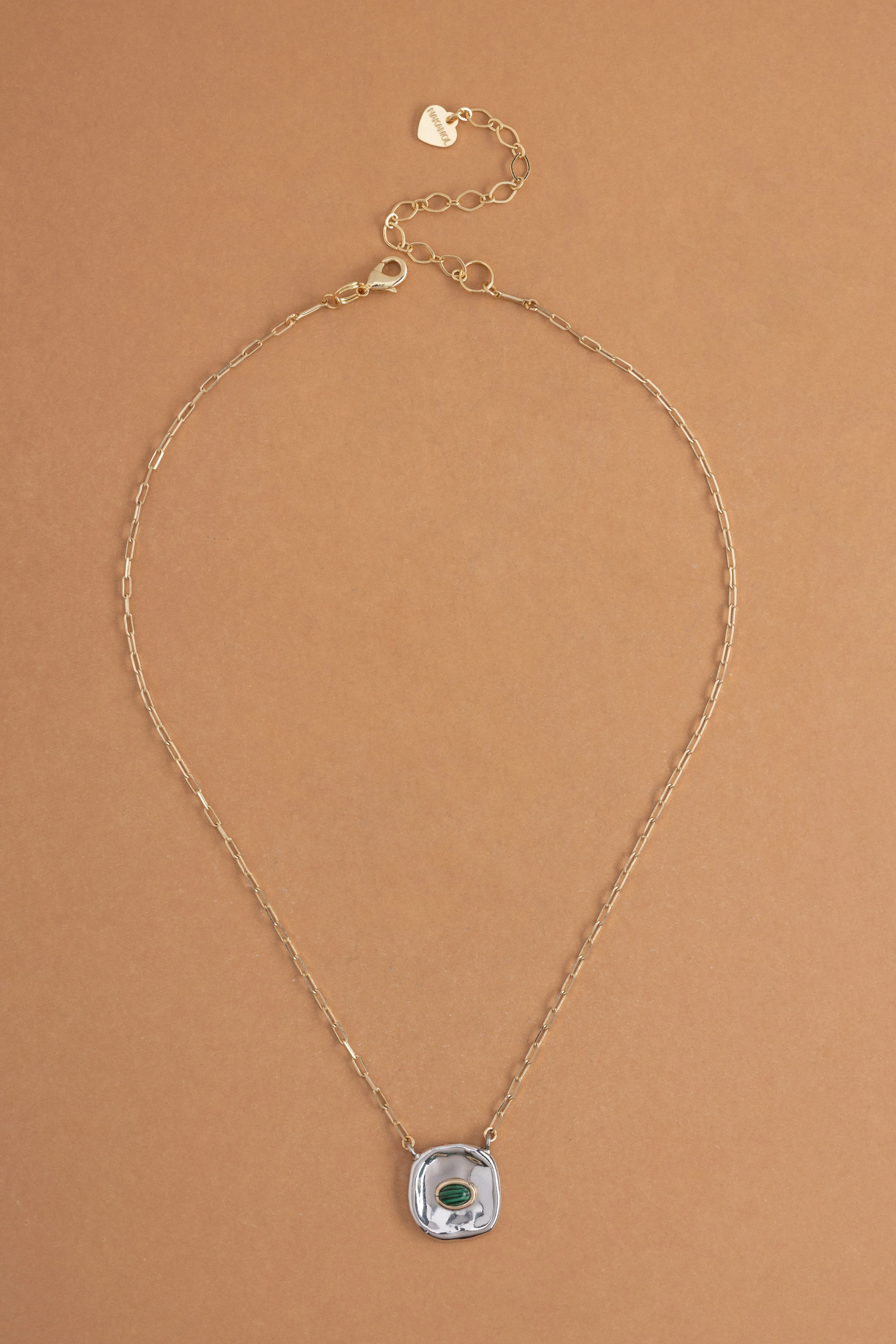 Rutilated Quartz Pendant Necklace