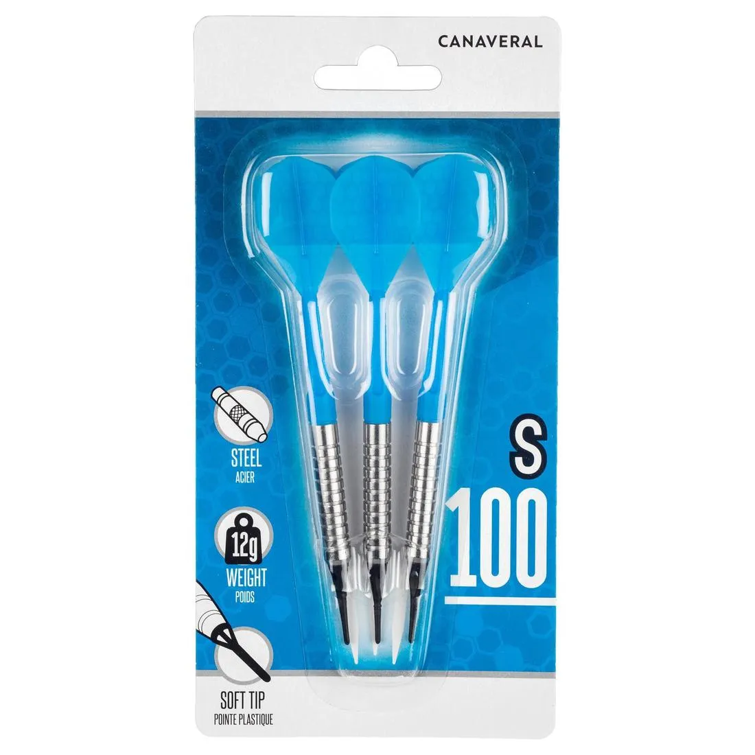 S100 Canaveral Soft Tip Darts Tri-Pack