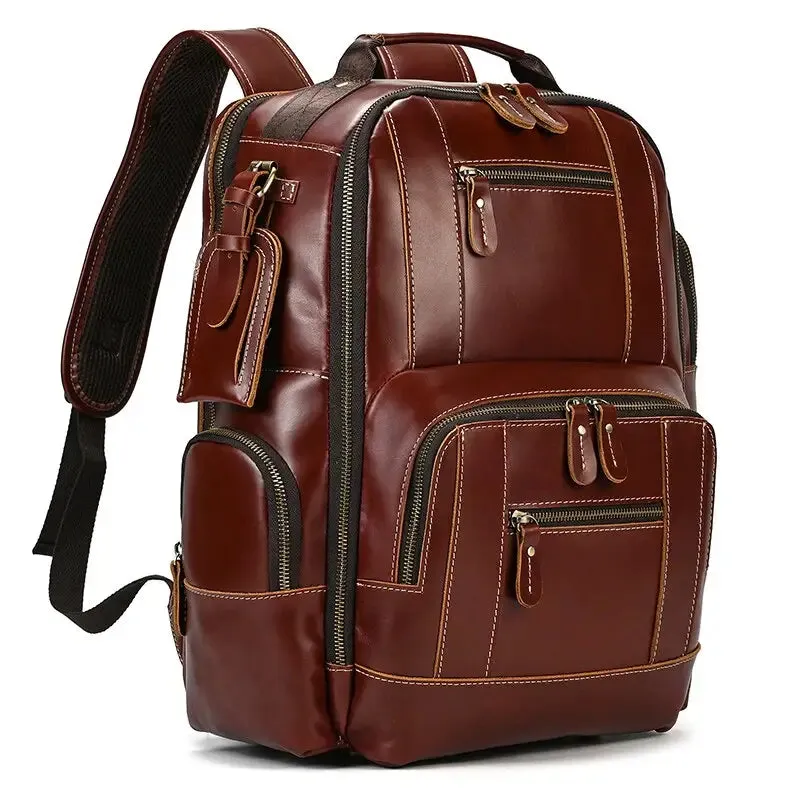 Sac a dos cuir militaires