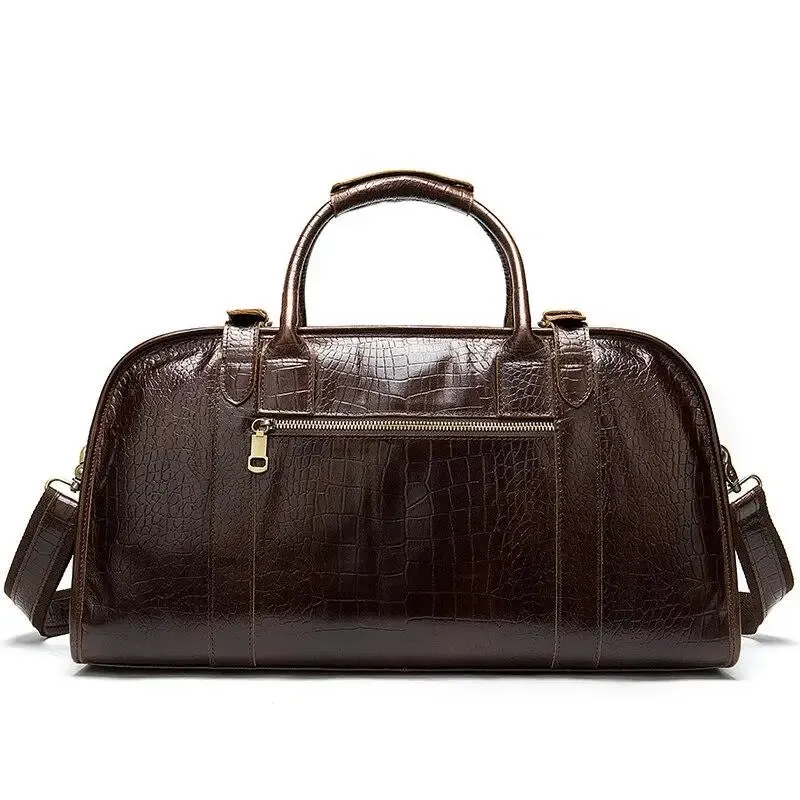 SAC MILITAIRE VINTAGE - CROCO