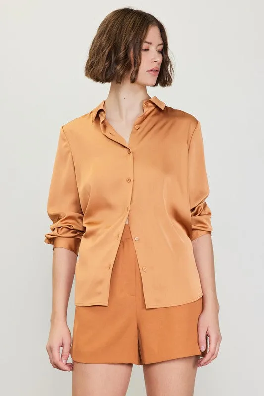 Sawyer Satin Blouse
