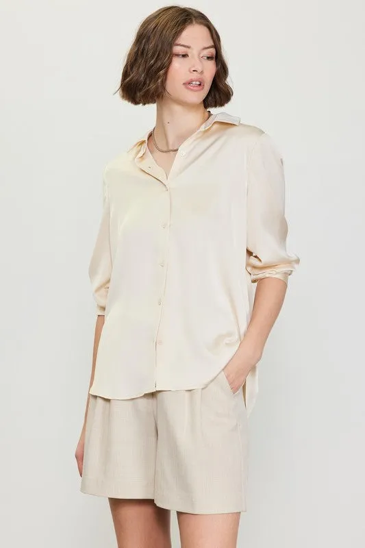 Sawyer Satin Blouse