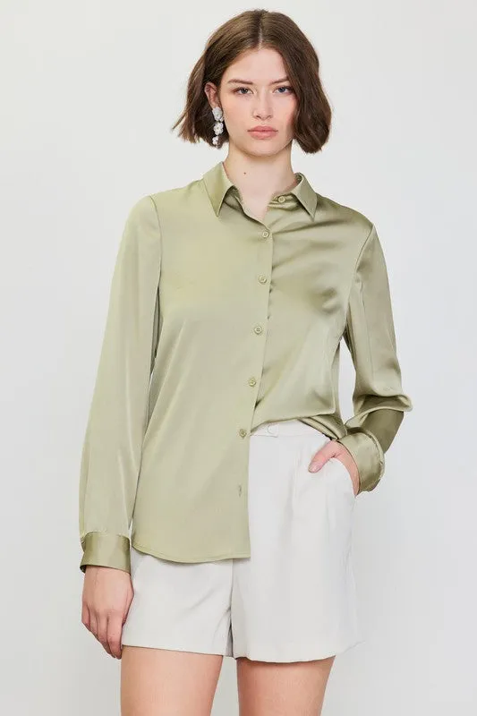 Sawyer Satin Blouse