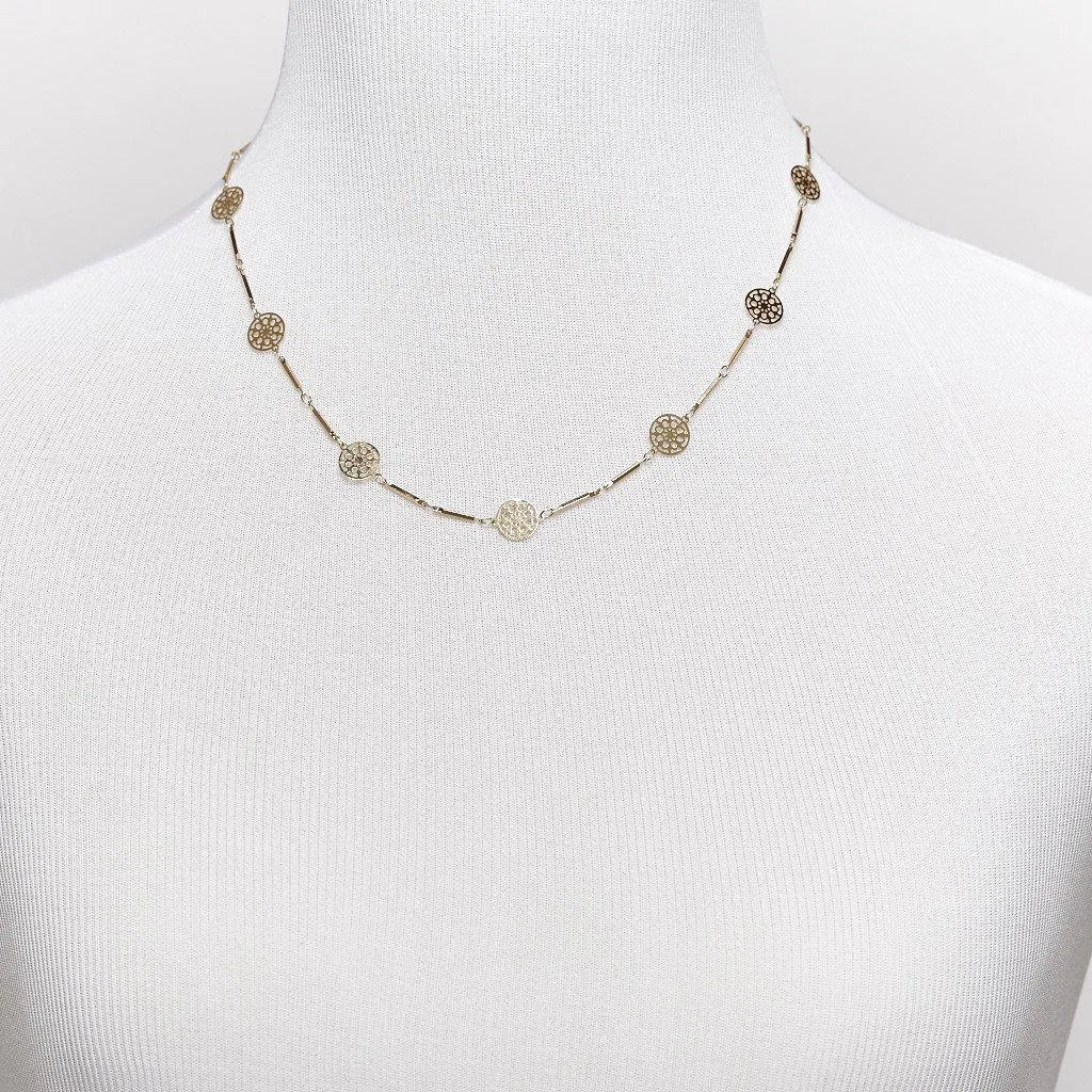 Short Mandala Necklace