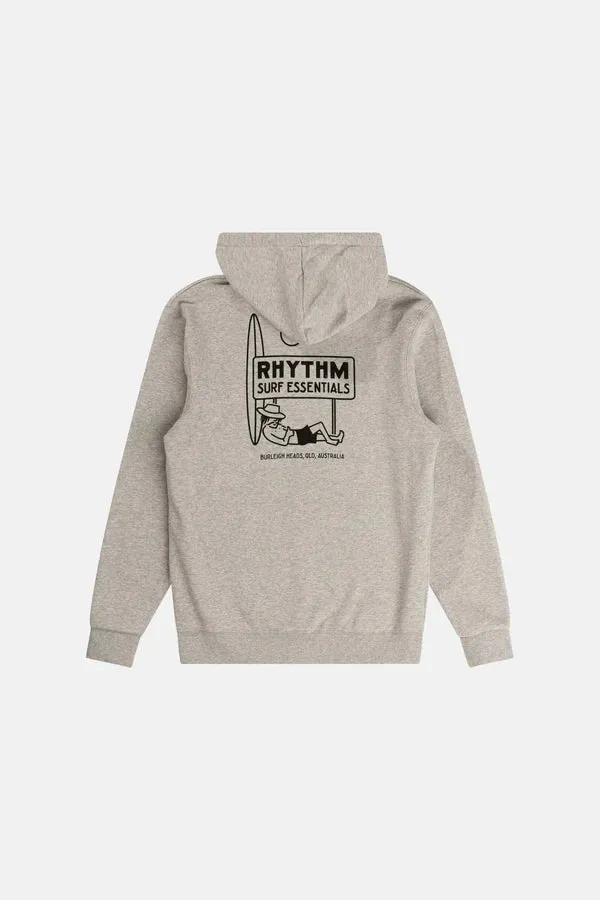 Siesta Fleece Hood - Grey Heather