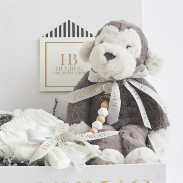 Snuggle With Brodie Monkey Baby Gift Box