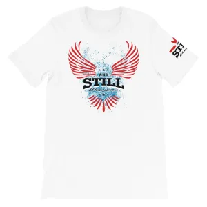 Soaring Champion on front, Be Your Beast on back, ASC logo on sleeve men's T-shirt