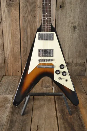 SOLD - Gibson Flying V 1980 Sunburst