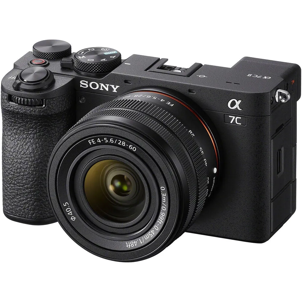 Sony a7C II Mirrorless Camera with 28-60mm Lens | Black